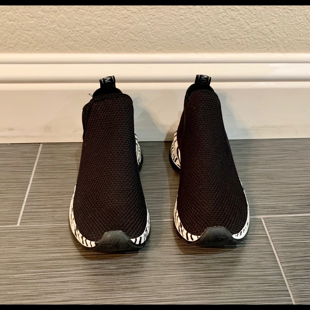 Zara Animal Print Sock Booties - size 36